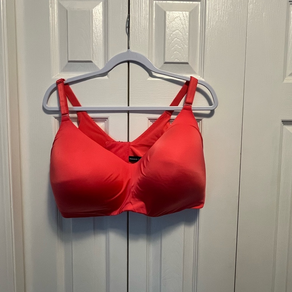 Torrid Curve size 42F Women's Pink Intimate Bra